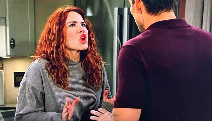 Young And The Restless Scoop August 27: Sally Calls Adam A Coward After  He's Forced To Come Clean - Lucy And Faith Both Wake Up - The Soap Scoop