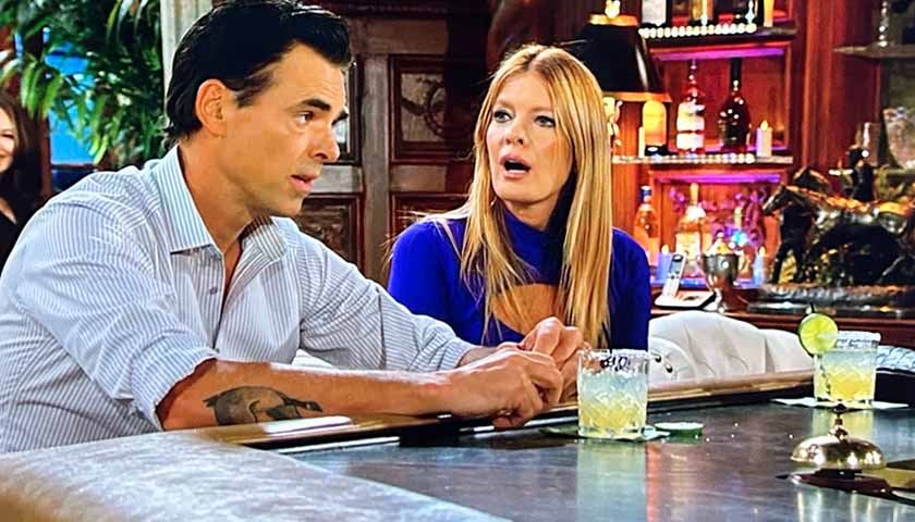 Y&R Scoop: Phyllis chats with Billy at GCAC bar