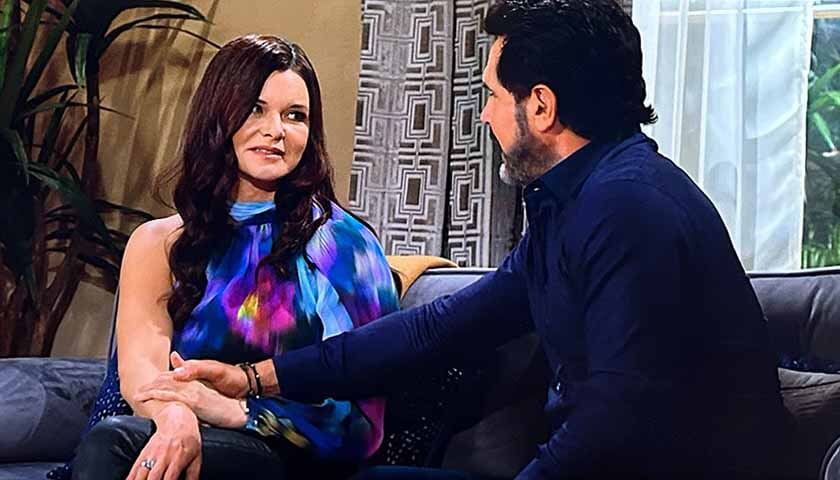 Bold And The Beautiful: Bill takes Katie's hand and says he loves her