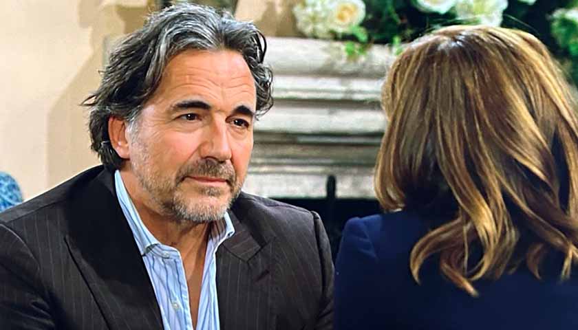 B&B Scoop: Ridge reacts to Taylor's confession