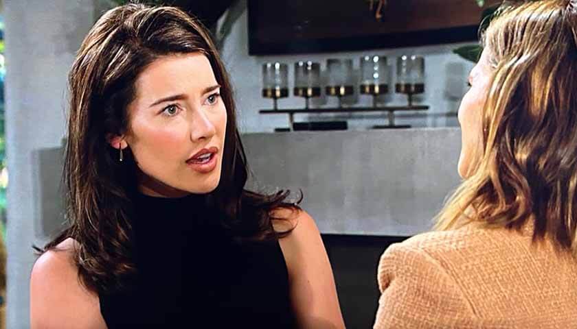 Bold And The Beautiful: Steffy asks Taylor what's wrong