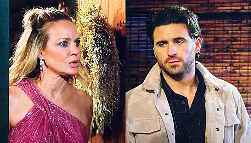 Young And The Restless: Chance shows up at Sharon's cottage