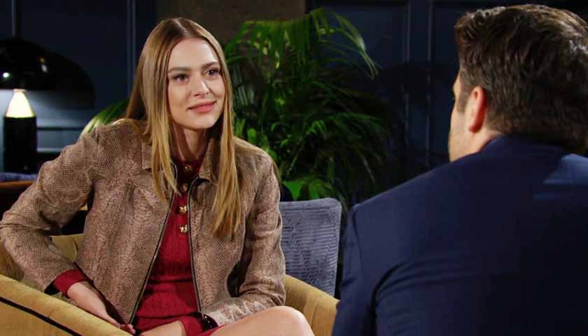 Y&R Scoop: Claire smiles at Kyle