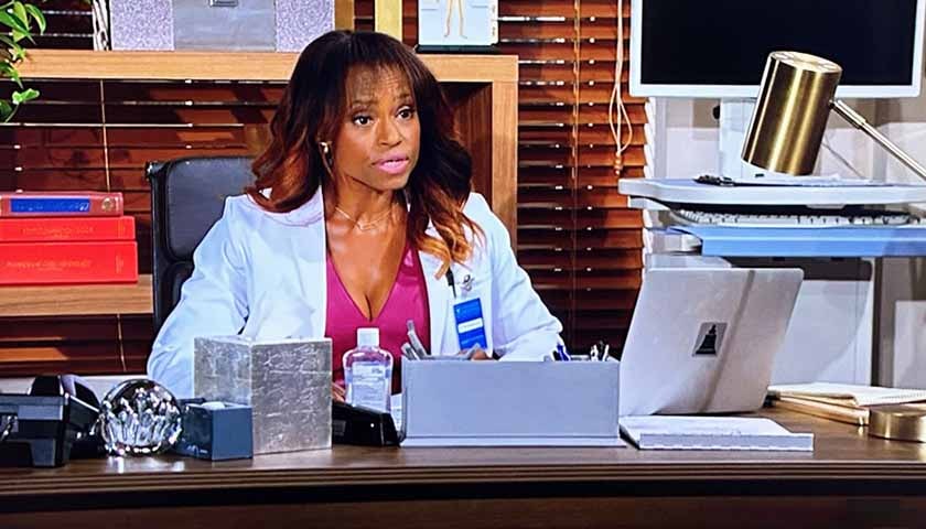 B&B scoop: Dr. Buckingham reveals Taylor's test results