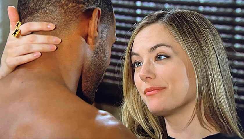 Bold And The Beautiful: Hope smiles up at Carter