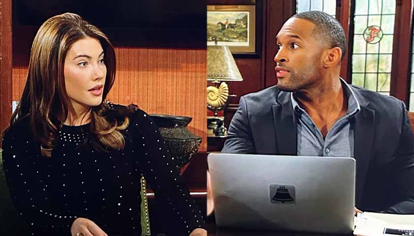 Bold And The Beautiful: Steffy and Carter argue