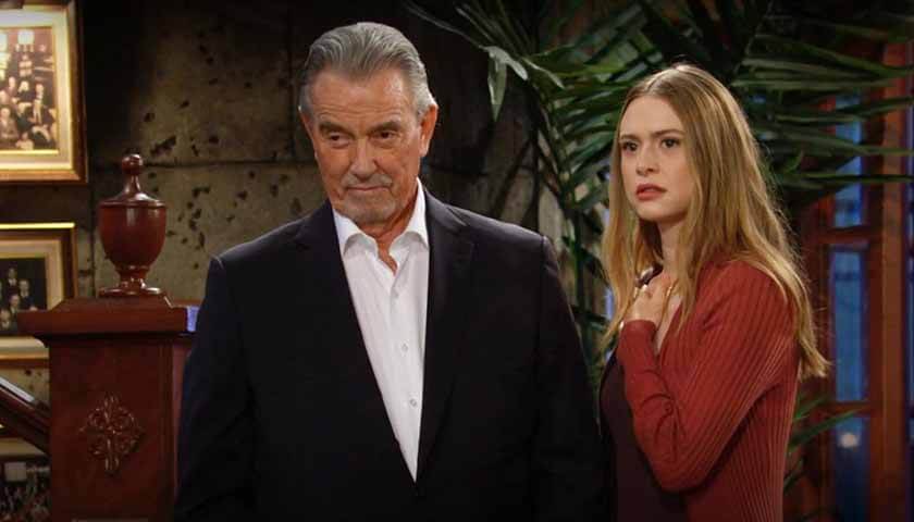 Y&R Scoop: Victor and Claire watch Diane and Jack's blowout