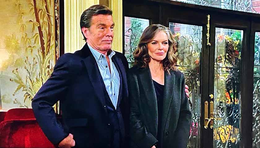 Y&R Scoop: Jack and Diane stand in the living room 