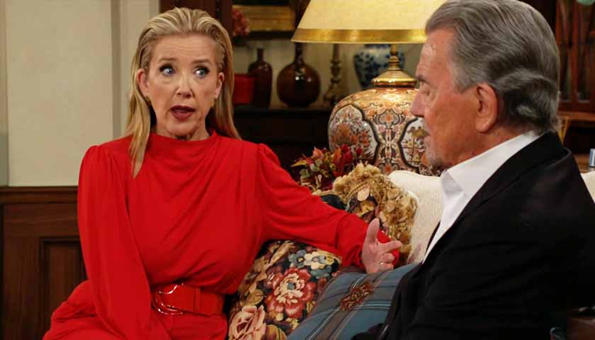 Y&R Scoop: Nikki questions Victor