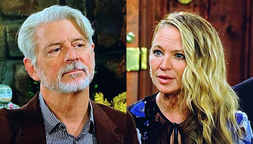 Young And The Restless: Sharon meets with Alan at the cottage