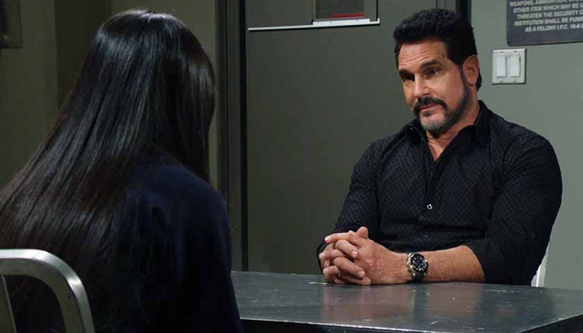 B&B Scoop: Bill visits Luna in the slammer