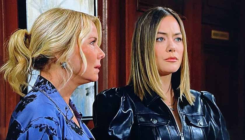 Bold And The Beautiful: Brooke stares at Ridge as Hope gets teary-eyed