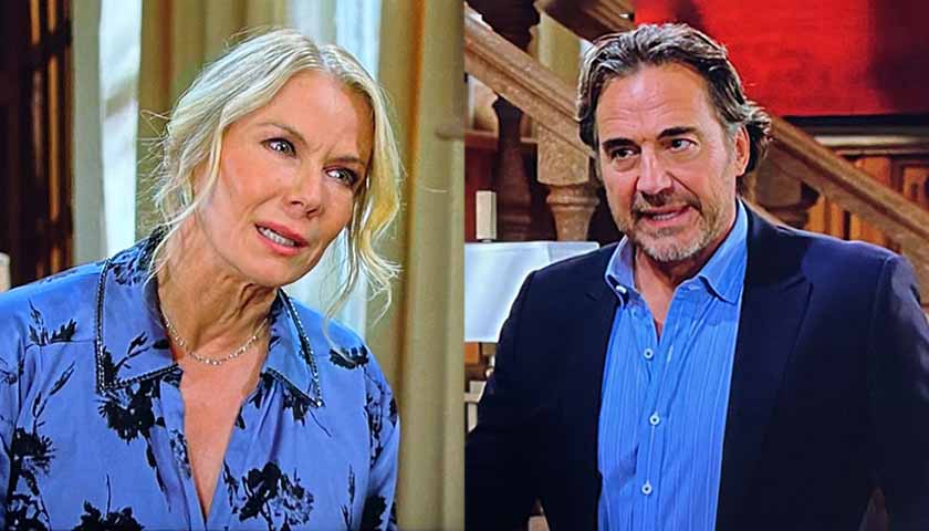 Bold And The Beautiful: Brooke and Ridge argue