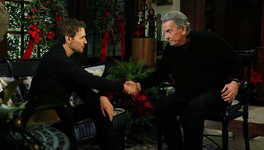 Y&R Scoop: Victor shakes hands with Cole