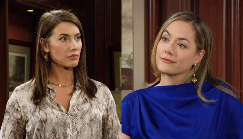 Bold And The Beautiful: Hope smiles condescendingly at Steffy