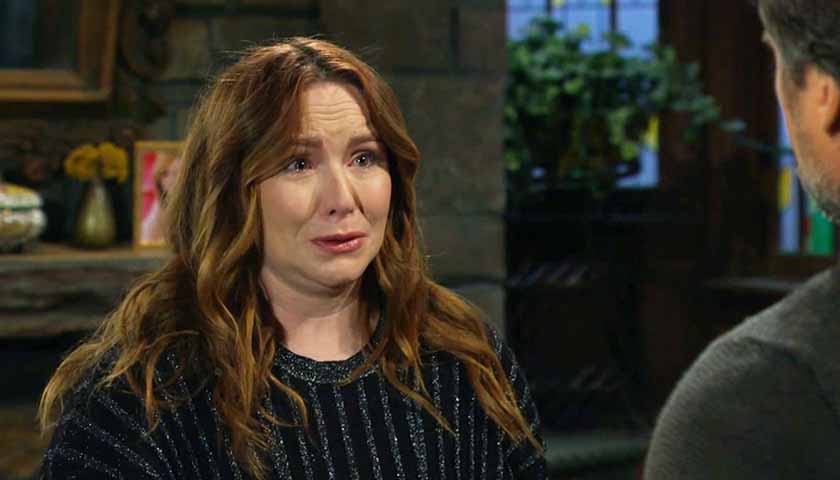 Y&R Scoop: A teary Mariah tells Nick she feels guilty