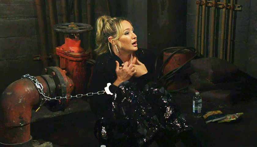 Young And The Restless: Sharon's handcuffed to a pipe