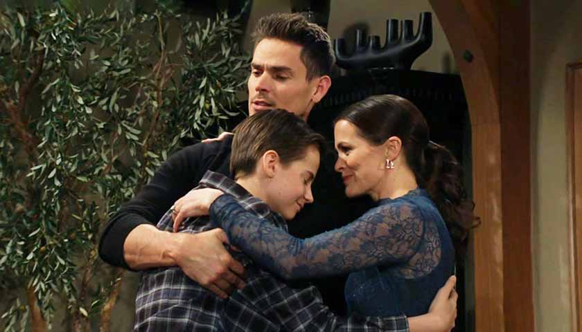 Young And The Restless: Connor embraces Adam and Chelsea