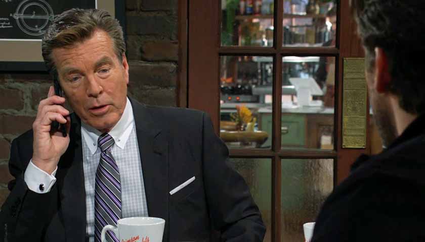 Young And The Restless: Jack talks to Alan on his phone