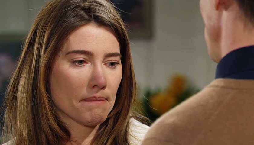 B&B Scoop: Steffy pouts as she talks to Finn