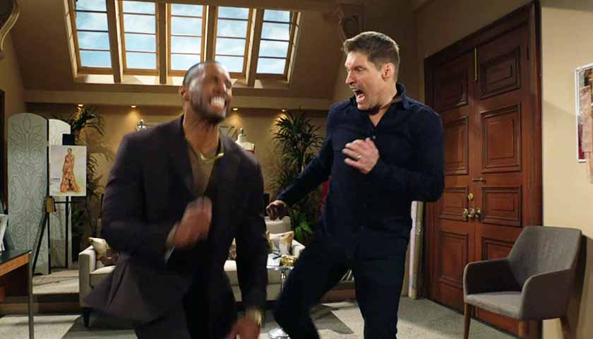 Bold And The Beautiful Preview: Deacon Starts A Brawl With Carter - Taylor  Gets An Eyeful Of Brooke - The Soap Scoop