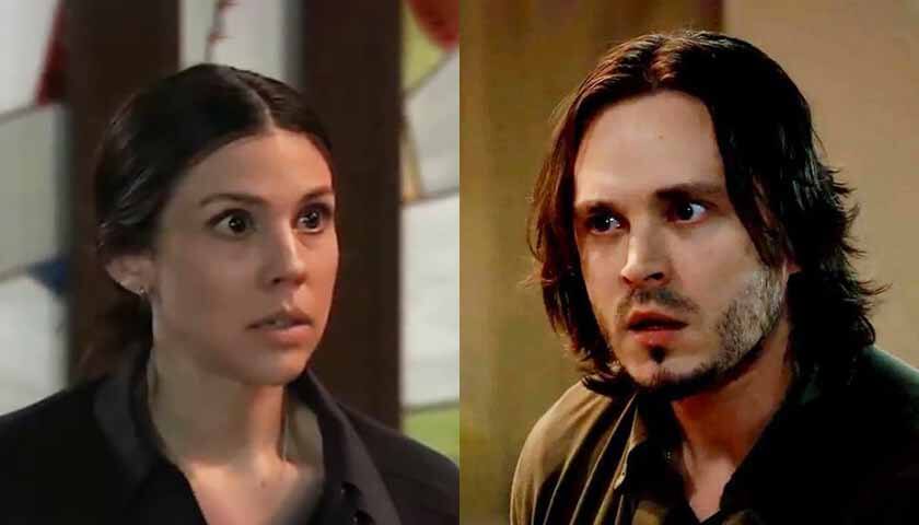 General Hospital: Lucky confronts Kristina in the chapel