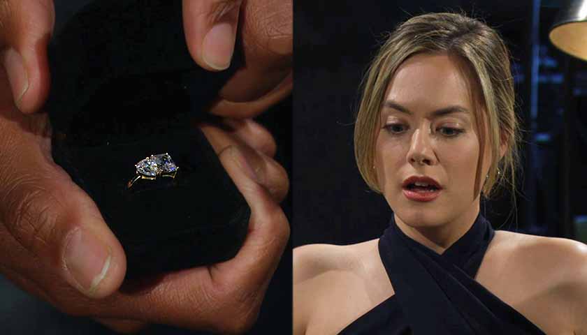 Bold And The Beautiful: Hope's stunned when Carter pulls out engagement ring