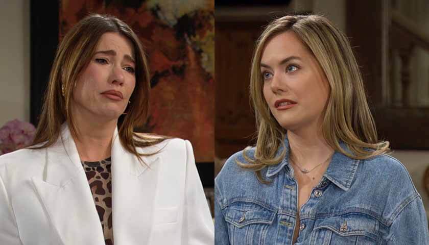 Bold And The Beautiful Scoop May 5 To 9: Hope And Steffy Make Peace - Bill  Finds Out Liam Is Dying - Brooke Is Taken Aback By Deacon - The Soap Scoop