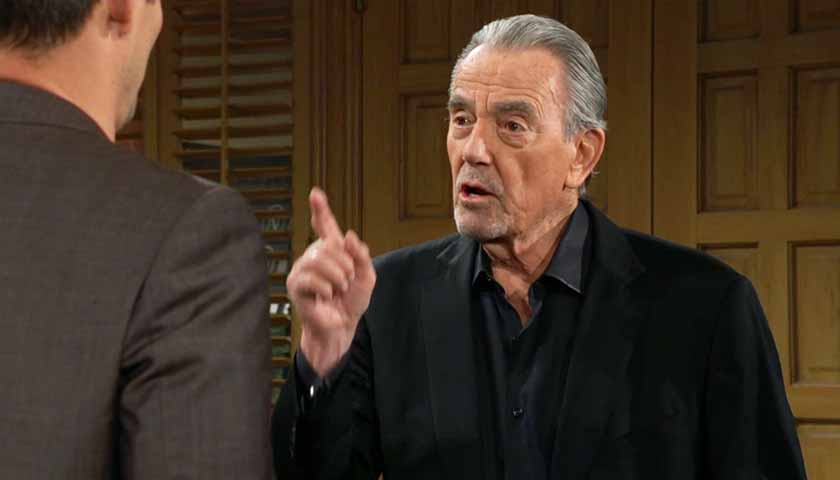 Young And The Restless: Victor points a finger at Adam