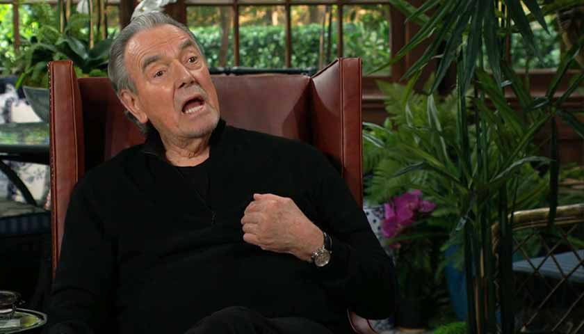 Young And The Restless: Victor points at himself as he yells at Michael
