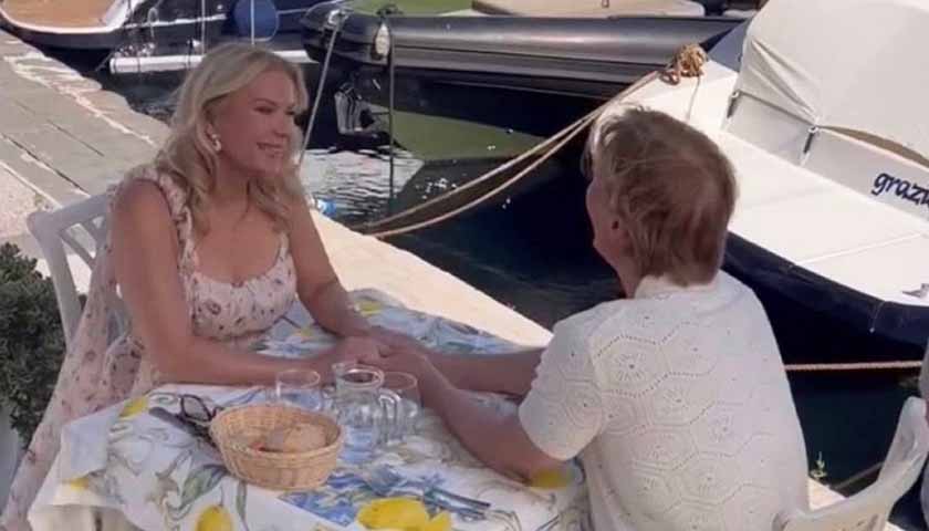 B&B Scoop: Brooke holds Nick's hands as they sit together