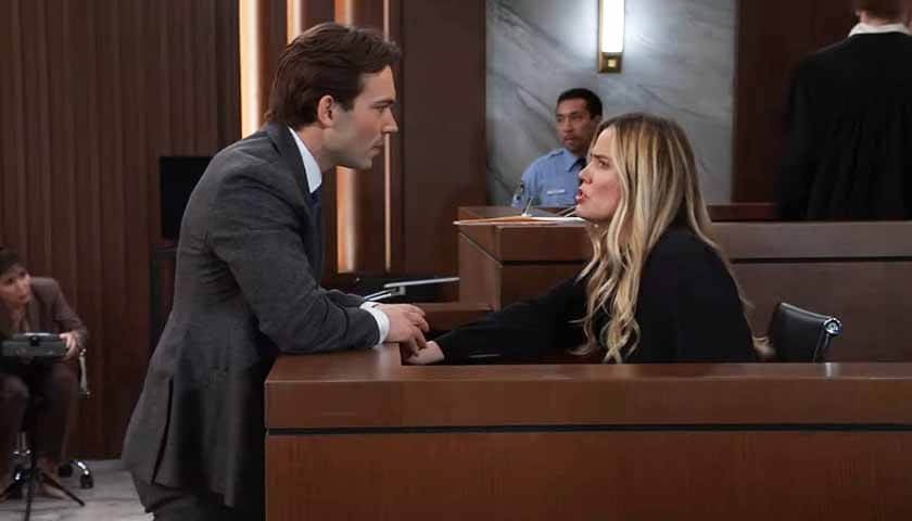 General Hospital Spoilers: Michael stands in front of Sasha, as she panics on the witness stand