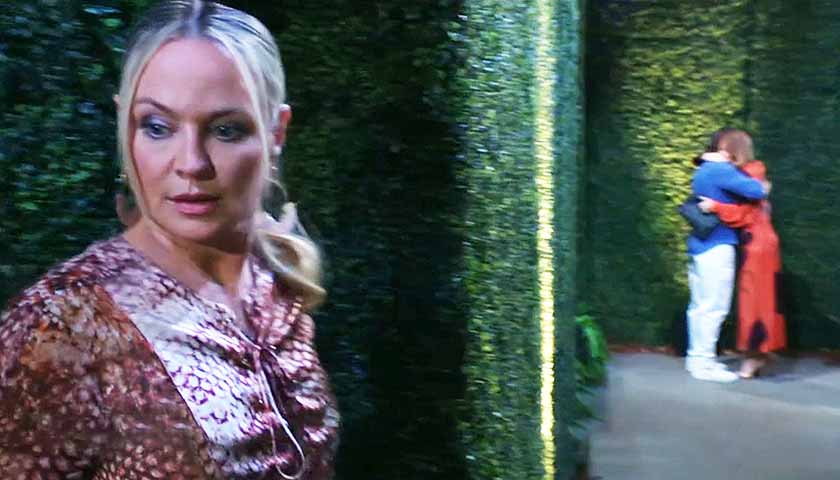 Young And The Restless: Sharon spots Nick and Phyllis embracing