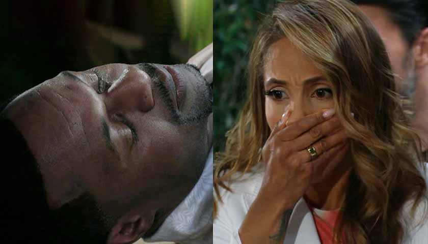 Young And The Restless Spoilers: Lily puts hand over her mouth as she sees Damian's dead body