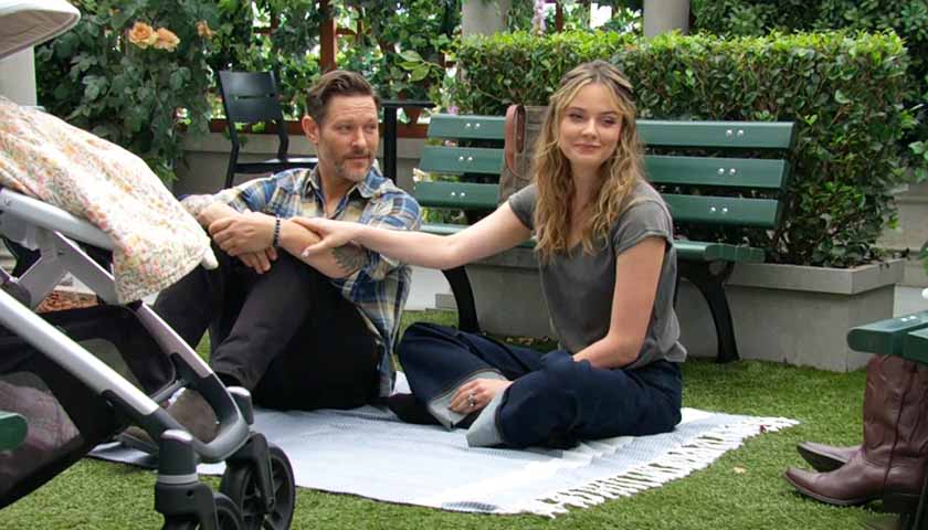 Young And The Restless Spoilers: Tessa puts her hand on Daniel's arm