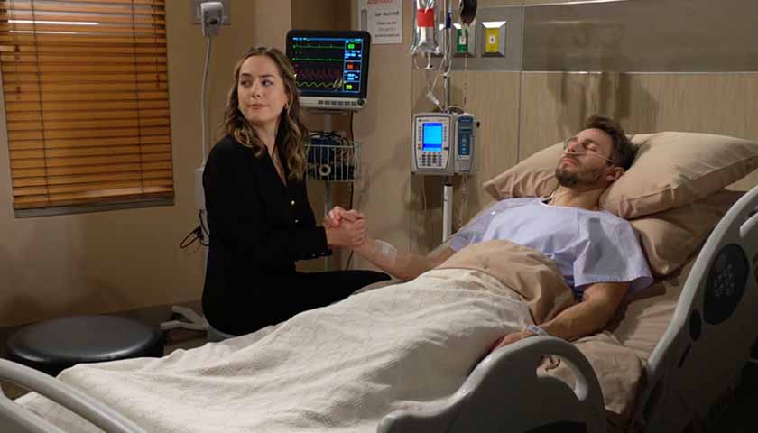 B&B Scoop: Hope holds vigil at Liam's bedside