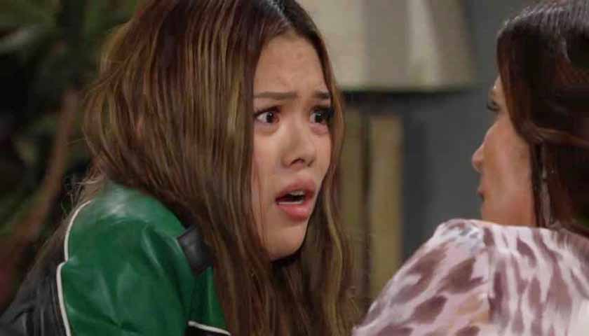 Bold And The Beautiful Spoilers: Luna has horrified look as she stares at Sheila