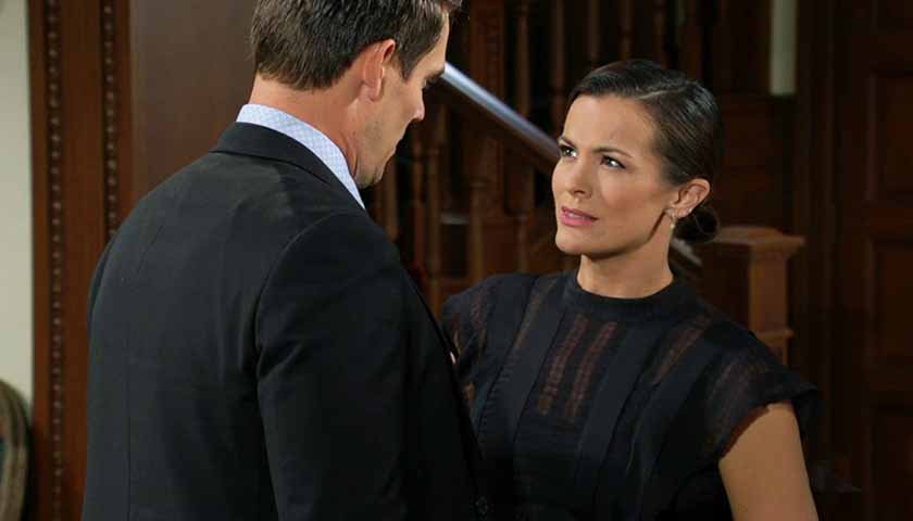 Y&R Scoop: Chelsea nags Adam about Billy