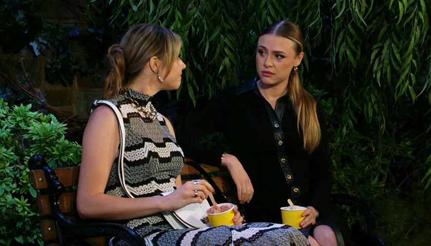Y&R Scoop: Claire reacts to Tessa's bad news