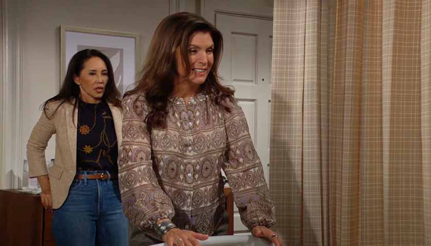 Bold And The Beautiful Scoop August 11: Sheila's Overjoyed By Luna's Survival - Bill Is Out For Blood - The Soap Scoop