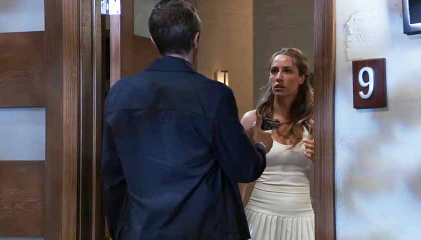 GH Scoop: Pascal pulls a gun on Joss