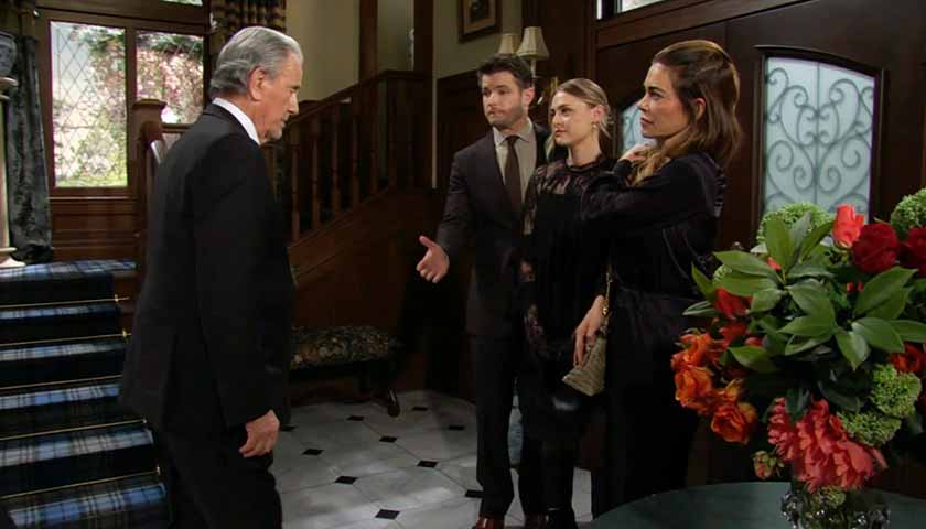 Young And The Restless Scoop August 4: Claire Disowns Victor After Cole's  Offscreen Memorial - Billy's Stunned To Find Out Cane's Targeting Jabot -  The Soap Scoop