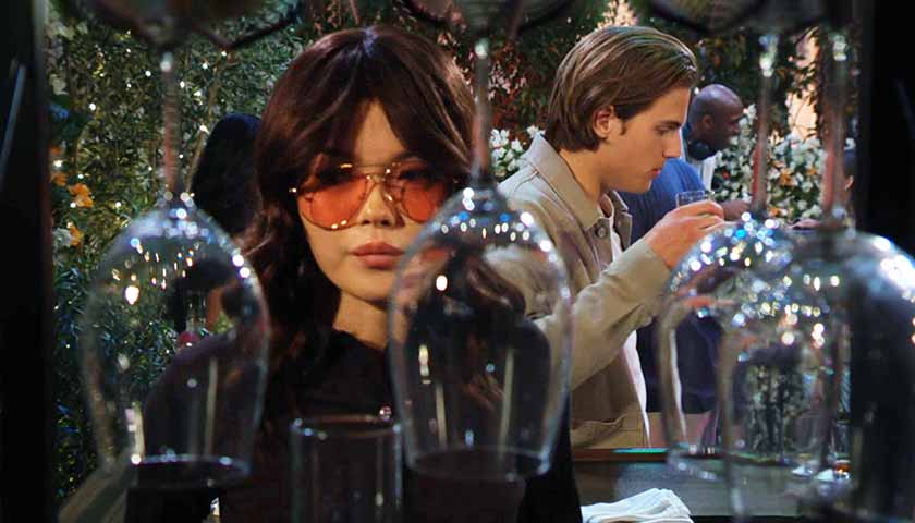 Bold And The Beautiful Spoilers: Luna turns her back at the bar as well drinks the high test alcohol