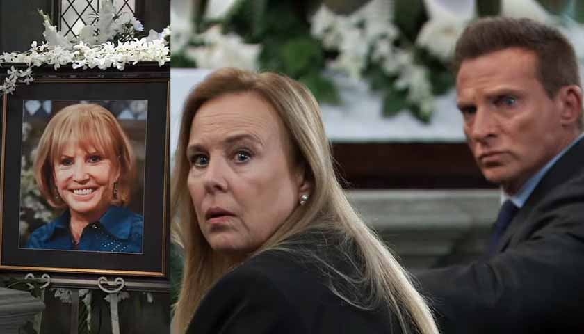 General Hospital Preview: Port Charles Says Goodbye To Monica - Tracy Gets  A Mysterious Visitor - Nina Marvels At Another Miracle - The Soap Scoop
