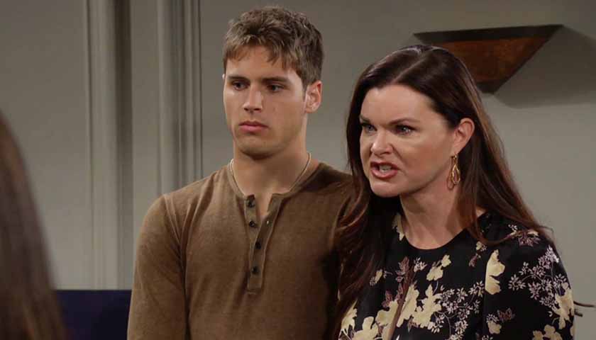 B&B Scoop: Katie makes an accusation against Luna, as Will stands beside her