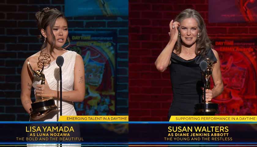 Daytime Emmy Awards: Susan Walters and Lisa Yamada accept their awards