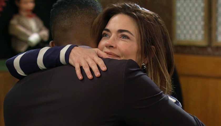 Y&R Scoop: Nate hugs Victoria