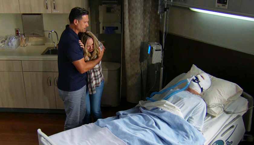 Young And The Restless Spoilers: Nick holds Sharon as she weeps over Noah in his hospital bed