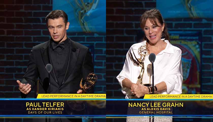 Daytime Emmy Awards: Nancy Lee Grahn and Paul Telfer take home the gold