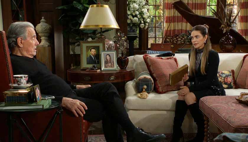 Y&R Scoop: Victor and Victoria talk about Cane
